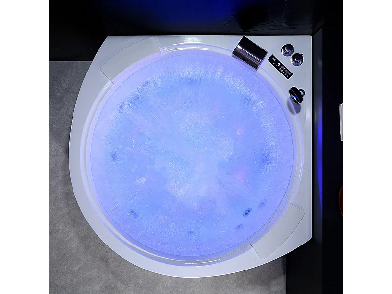 Baignoire balneo d'angle ELIXIR 360 Archipel® 150x150