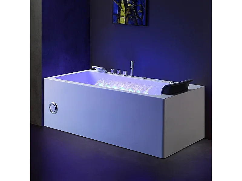 Baignoire balneo HAMILTON 160 ZELAND® 160x75 - angle gauche