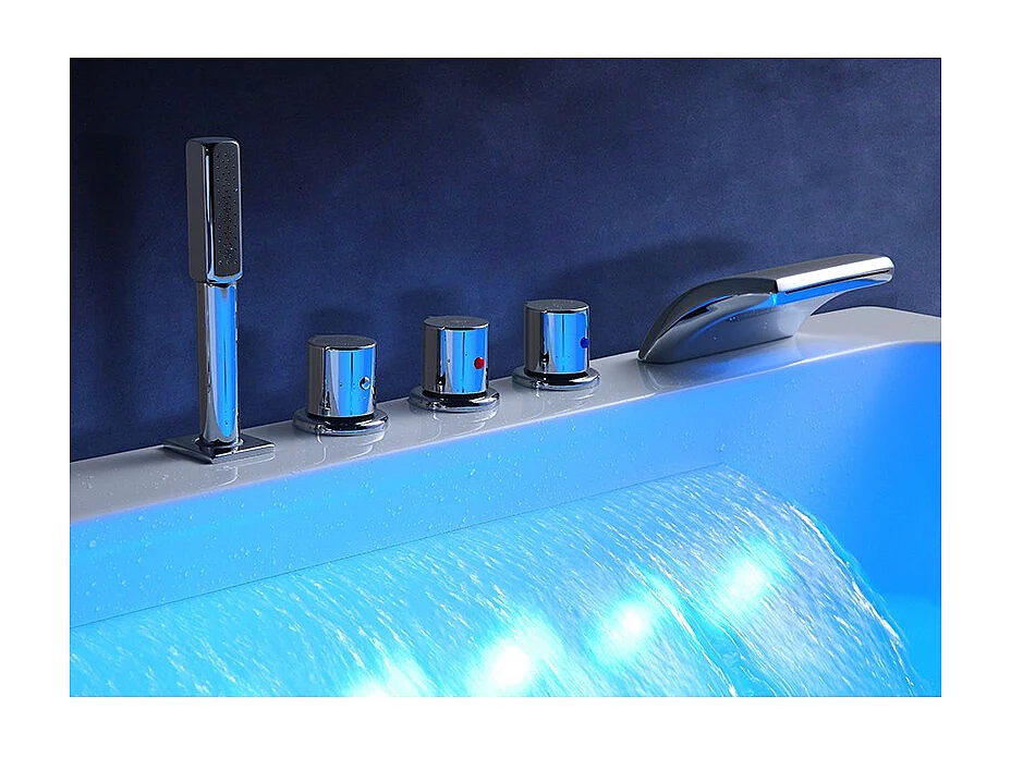 Baignoire balneo HAMILTON 170 ZELAND® 170x75 - angle droit