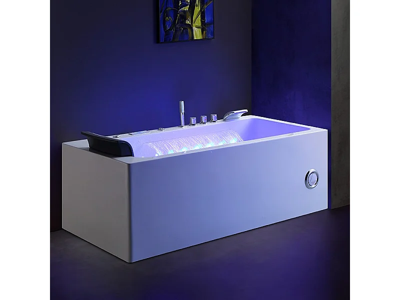 Baignoire balneo HAMILTON 170 ZELAND® 170x75 - angle droit