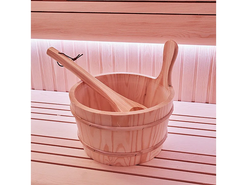 Sauna d'angle Boreal® Evasion Baltik - 240x200x210 cm