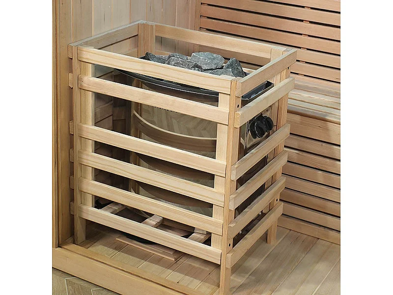 Sauna finlandais Nordica® Vapeur V23 - 2-3 places - 150 x 120 x H.200