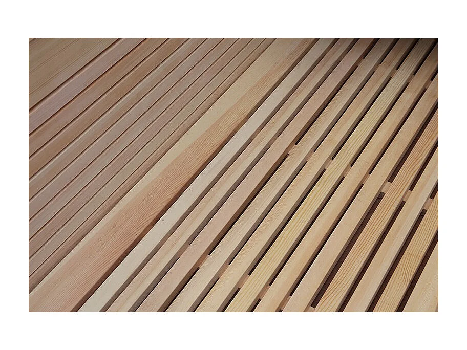 Sauna d'angle Boreal® Evasion Baltik 3/4 places - 160x160x210 cm