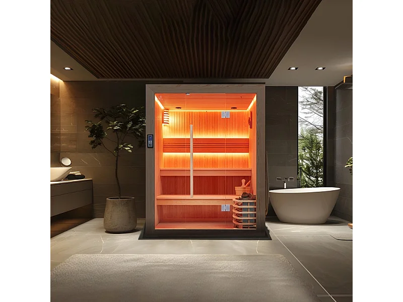 Sauna Boreal® Siberia 165 - 4 places - 165*165*210