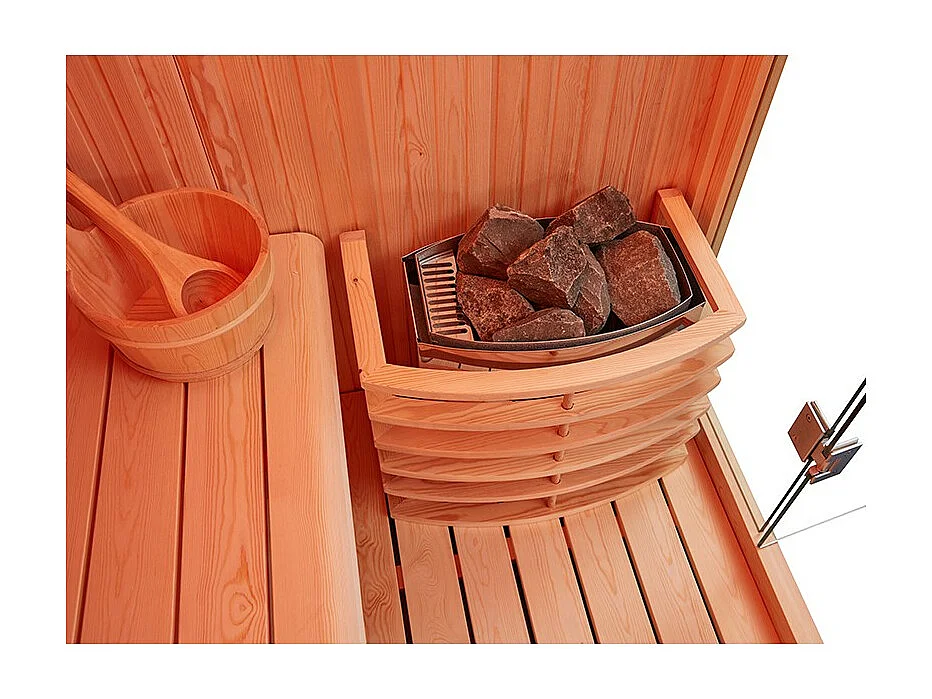 Sauna Boreal® Siberia 165 - 4 places - 165*165*210