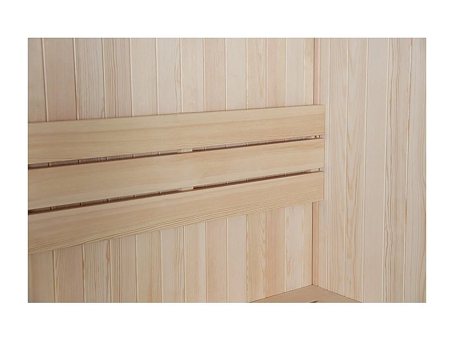 Sauna d'angle Boreal® Evasion Baltik 5 places - 180x180x210 cm