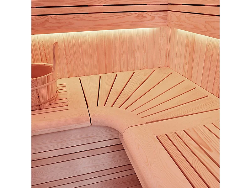 Sauna Traditionnel Boreal® Evasion Baltik - 170x150x210 cm