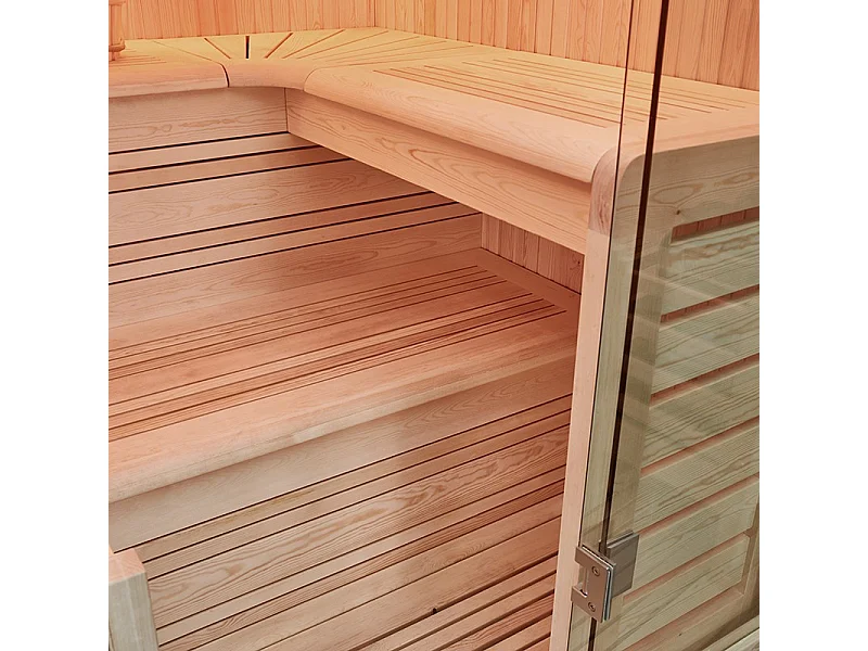 Sauna Traditionnel Boreal® Evasion Baltik - 170x150x210 cm