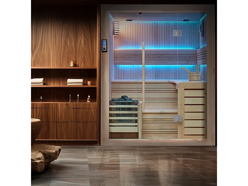 Sauna Traditionnel Boreal® Evasion Baltik - 170x150x210 cm