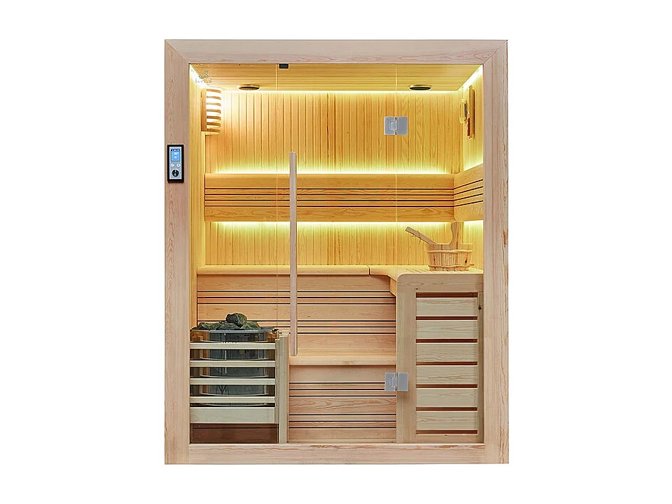 Sauna Traditionnel Boreal® Evasion Baltik - 170x150x210 cm