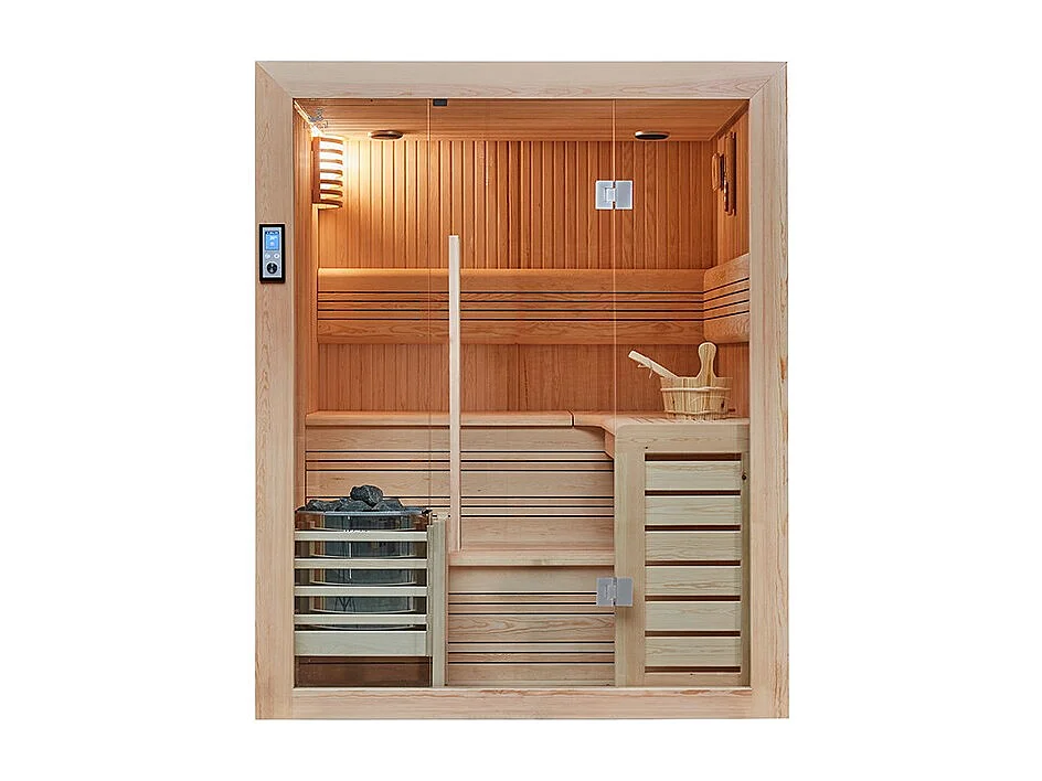 Sauna Traditionnel Boreal® Evasion Baltik - 170x150x210 cm