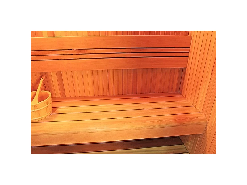 Sauna Boreal® Evasion 160 - sauna de luxe en cèdre rouge 3 personnes