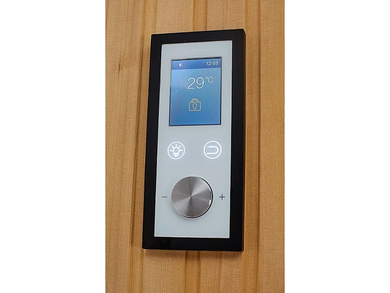 Sauna Boreal® Evasion 160 - sauna de luxe en cèdre rouge 3 personnes