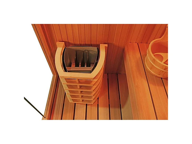 Sauna Boreal® Evasion 180 - sauna de luxe en cèdre rouge 3 à 4 personnes