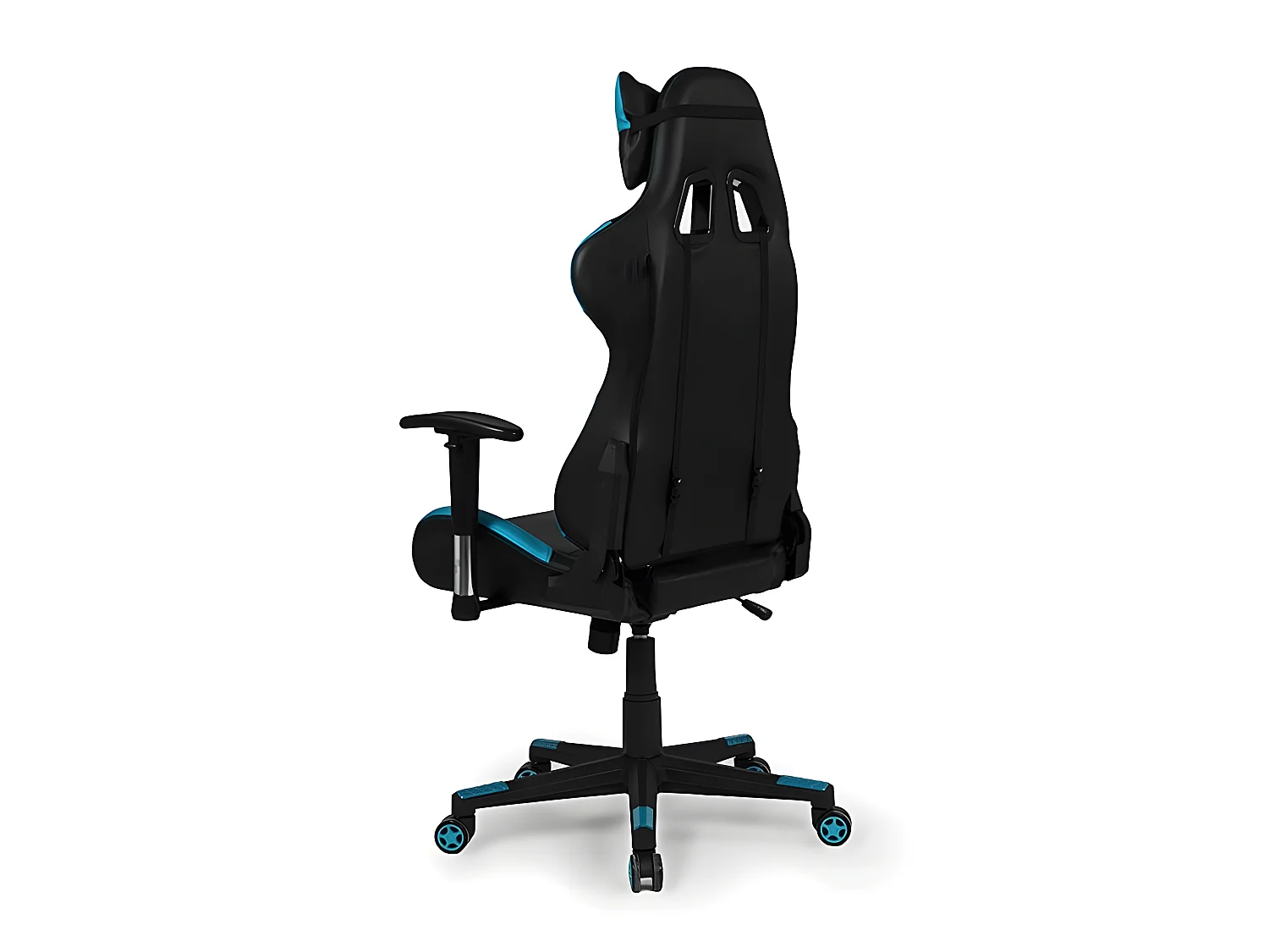 Silla gaming Silverstone Negro - Turquesa Silverstone