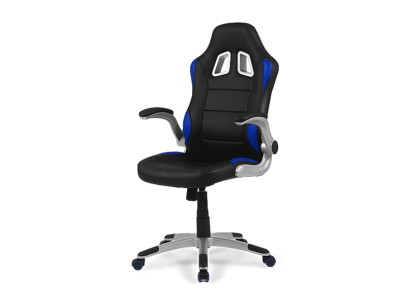 Silla gaming Mugello Negro - Azul Mugello