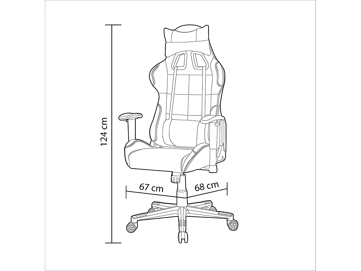 Silla gaming Silverstone Negro - Rojo Silverstone