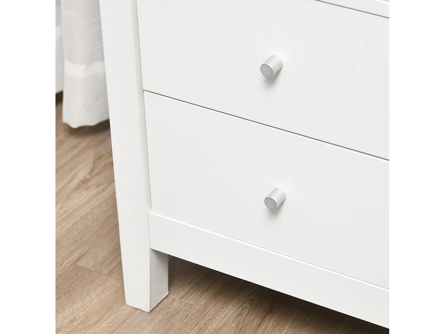 Vitrina de salón blanco 80x40x160 cm HOMCOM