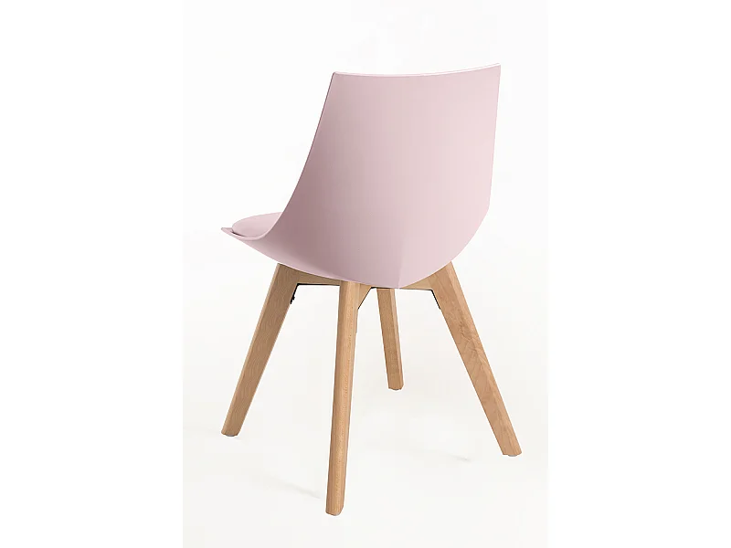 Packs Sillas Comedor - Pack 4 Sillas Blok - Rosa