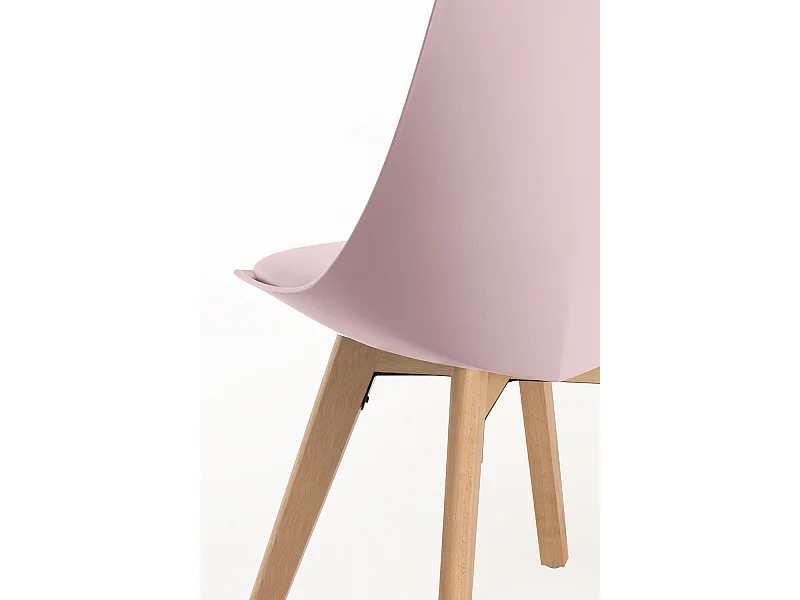 Packs Sillas Comedor - Pack 4 Sillas Blok - Rosa