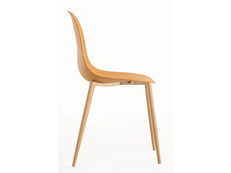 Packs Sillas Comedor - Pack 4 Sillas Mykle - Mostaza