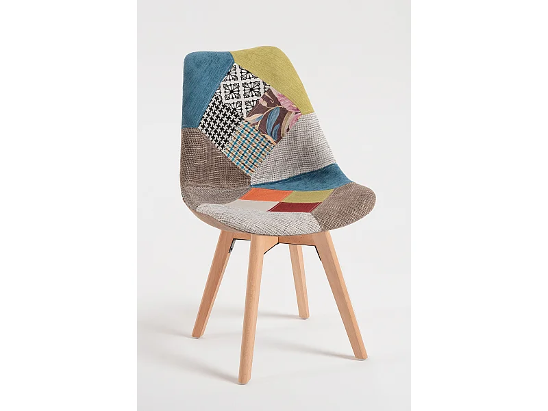 Sillas Comedor - Silla Synk Patchwork - Patchwork colores