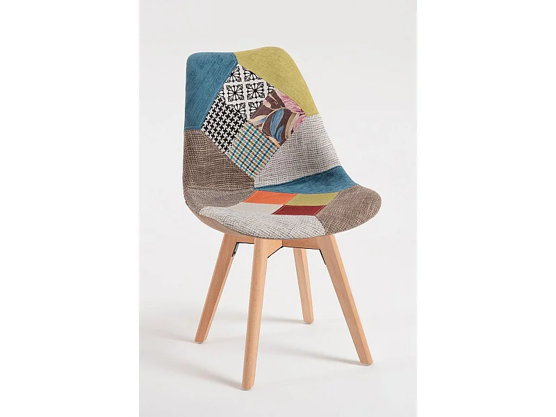 Sillas Comedor - Silla Synk Patchwork - Patchwork colores