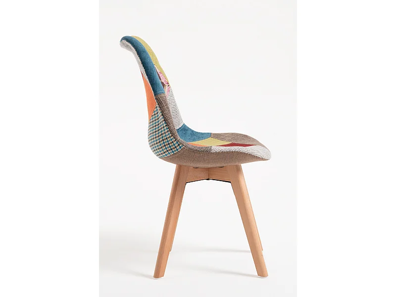 Sillas Comedor - Silla Synk Patchwork - Patchwork colores