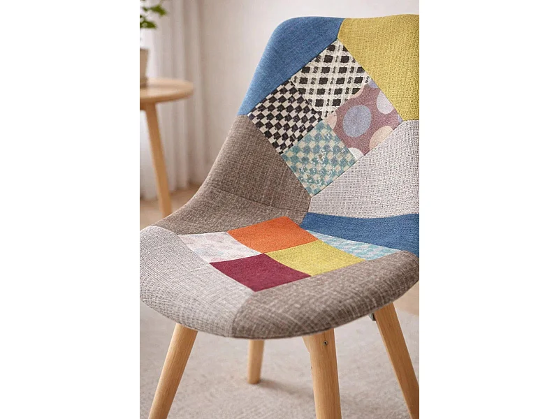 Sillas Comedor - Silla Synk Patchwork - Patchwork colores