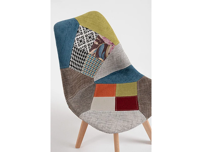Sillas Comedor - Silla Synk Patchwork - Patchwork colores