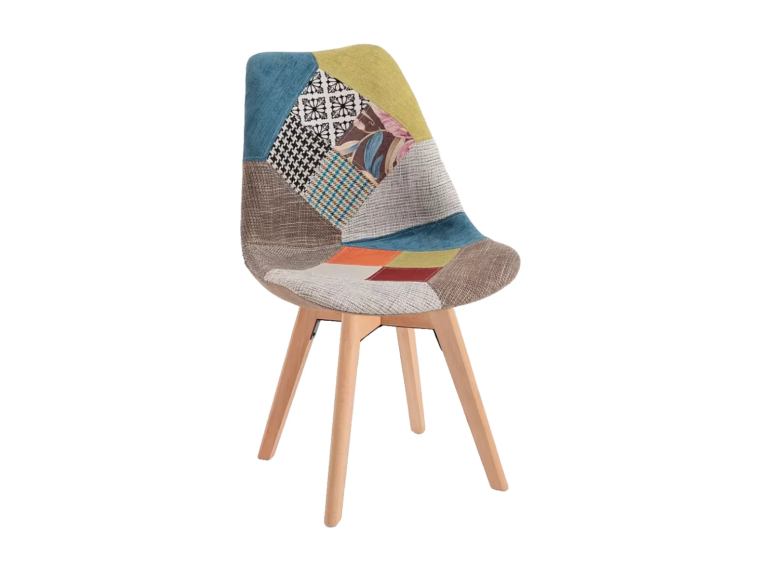 Sillas Comedor - Silla Synk Patchwork - Patchwork colores