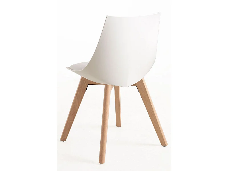 Sillas Comedor - Silla Blok - Blanco