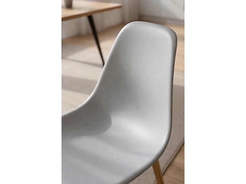 Sillas Comedor - Silla Mykle - Gris claro