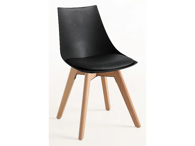 Sillas Comedor - Silla Blok - Negro