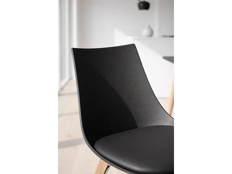 Sillas Comedor - Silla Blok - Negro
