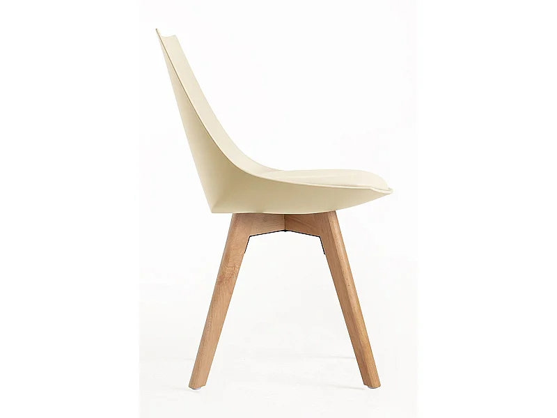 Sillas Comedor - Silla Blok - Beige