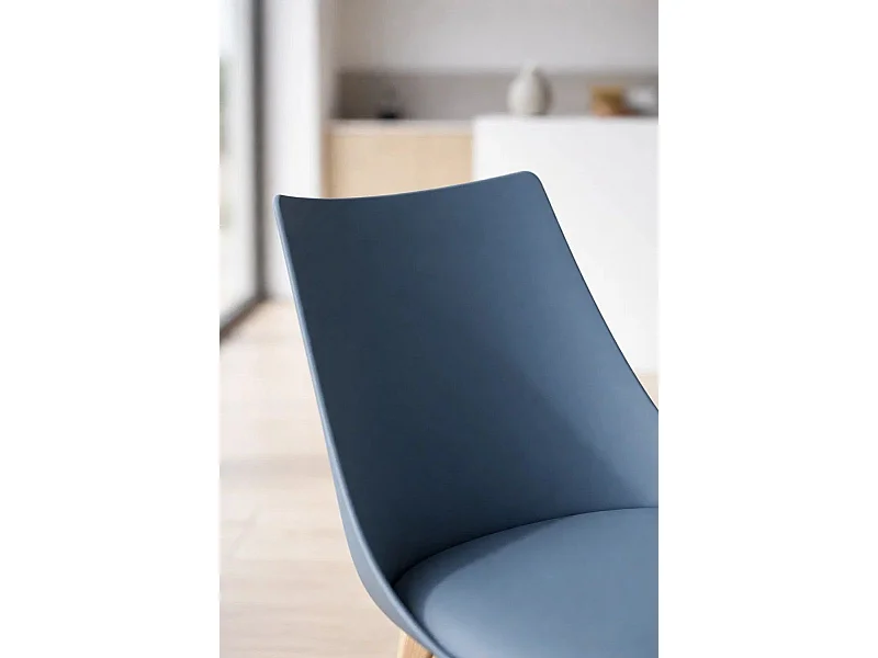 Sillas Comedor - Silla Blok - Verde azulado