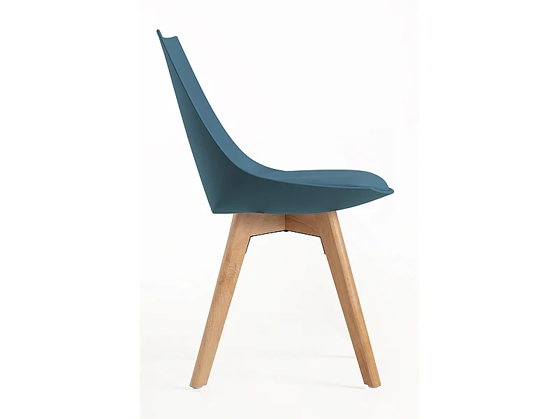 Packs Sillas Comedor - Pack 4 Sillas Blok - Verde azulado