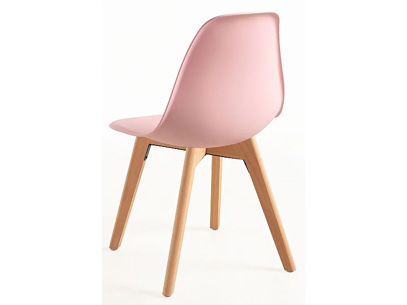 Packs Sillas Comedor - Pack 4 Sillas Kelen - Rosa