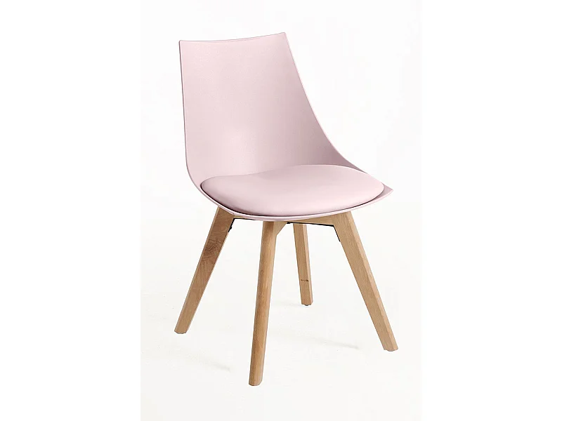 Sillas Comedor - Silla Blok - Rosa
