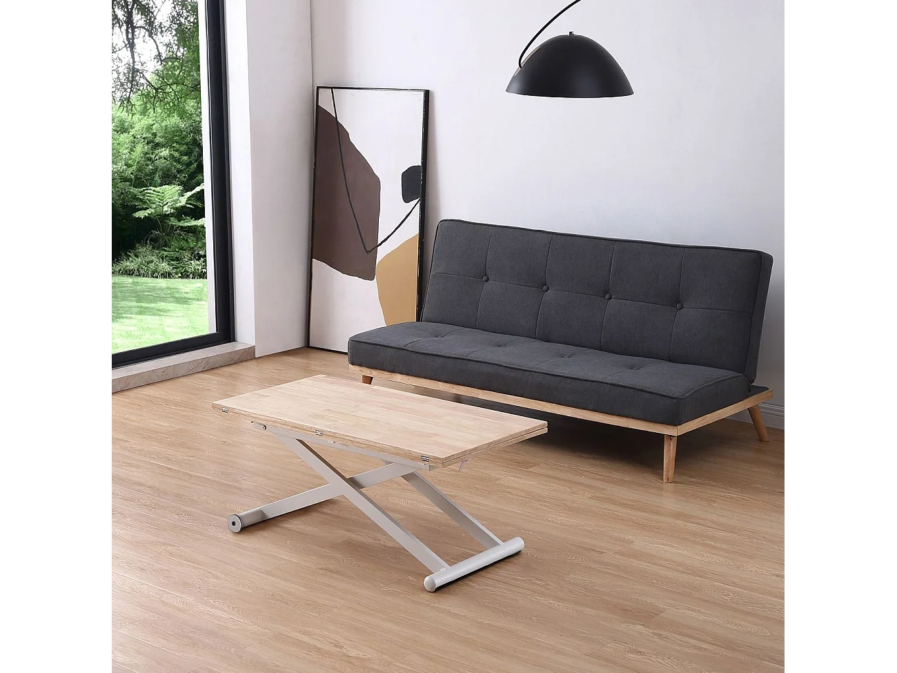 Table basse convertible Updown