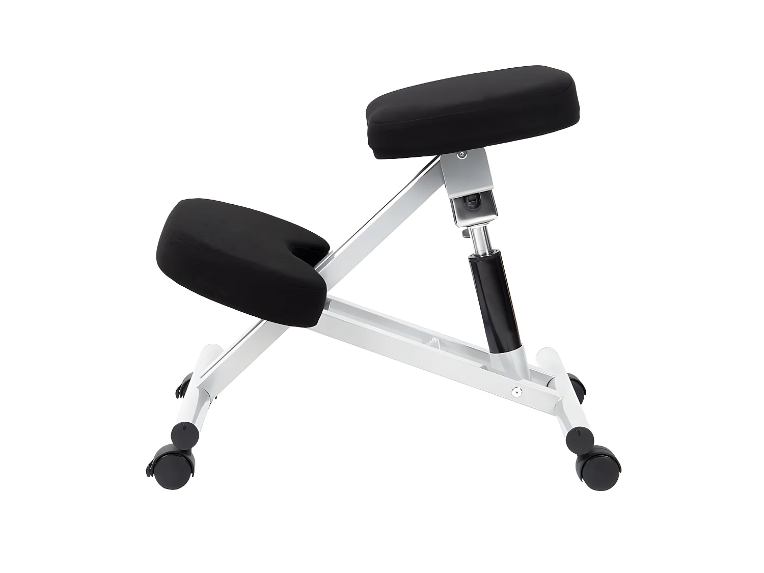 Silla ergonómica Ergochair negro aluminio Negro - Aluminio