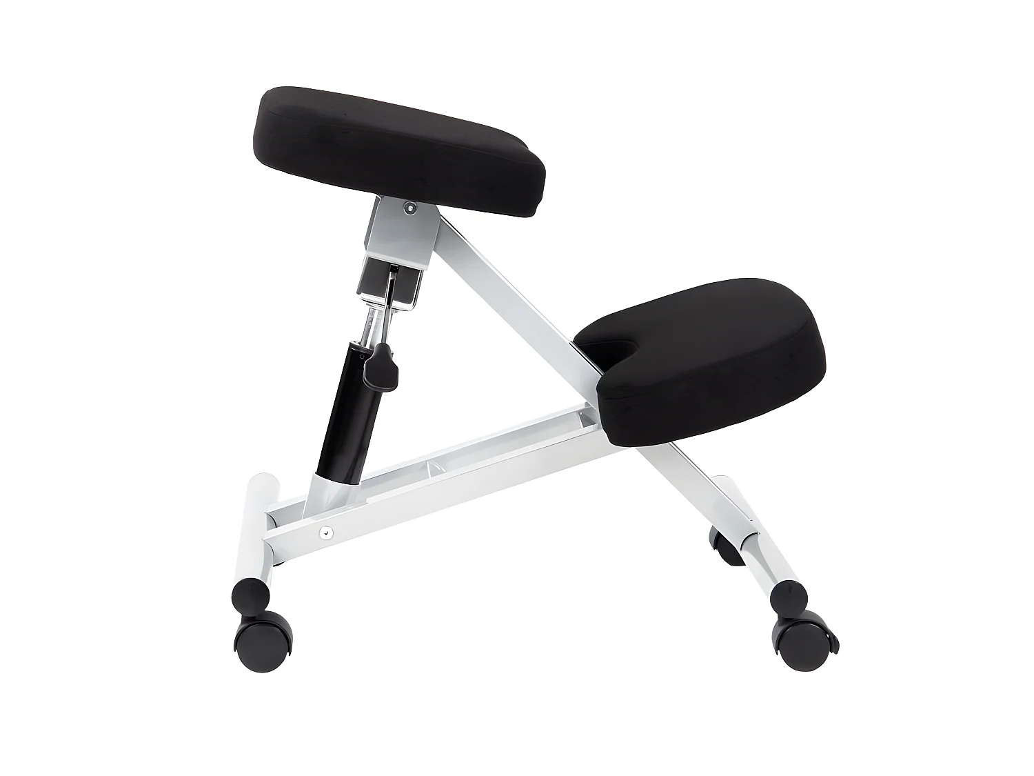 Silla ergonómica Ergochair negro aluminio Negro - Aluminio