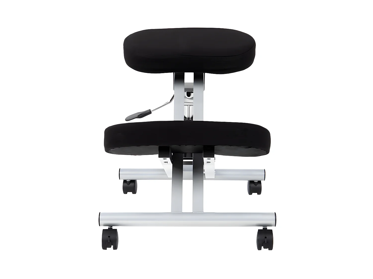 Silla ergonómica Ergochair negro aluminio Negro - Aluminio