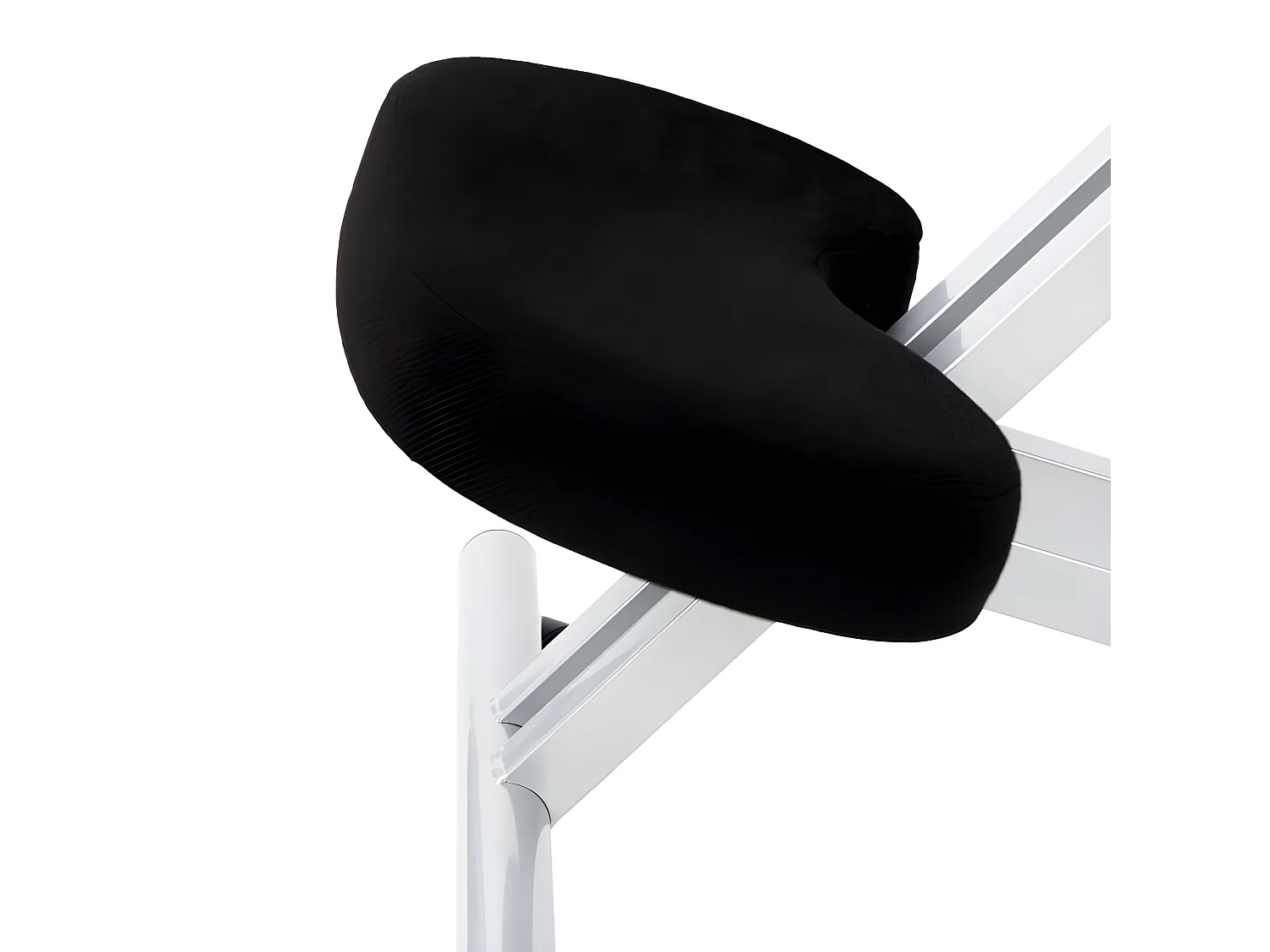 Silla ergonómica Ergochair negro aluminio Negro - Aluminio