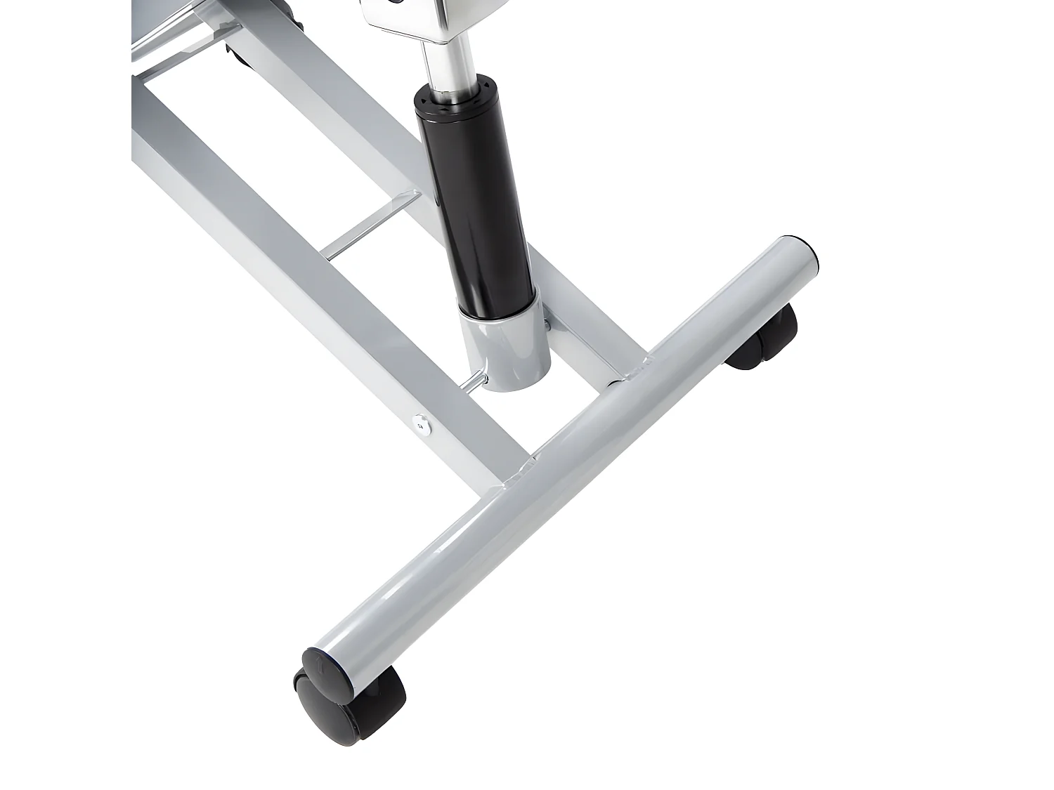 Silla ergonómica Ergochair negro aluminio Negro - Aluminio