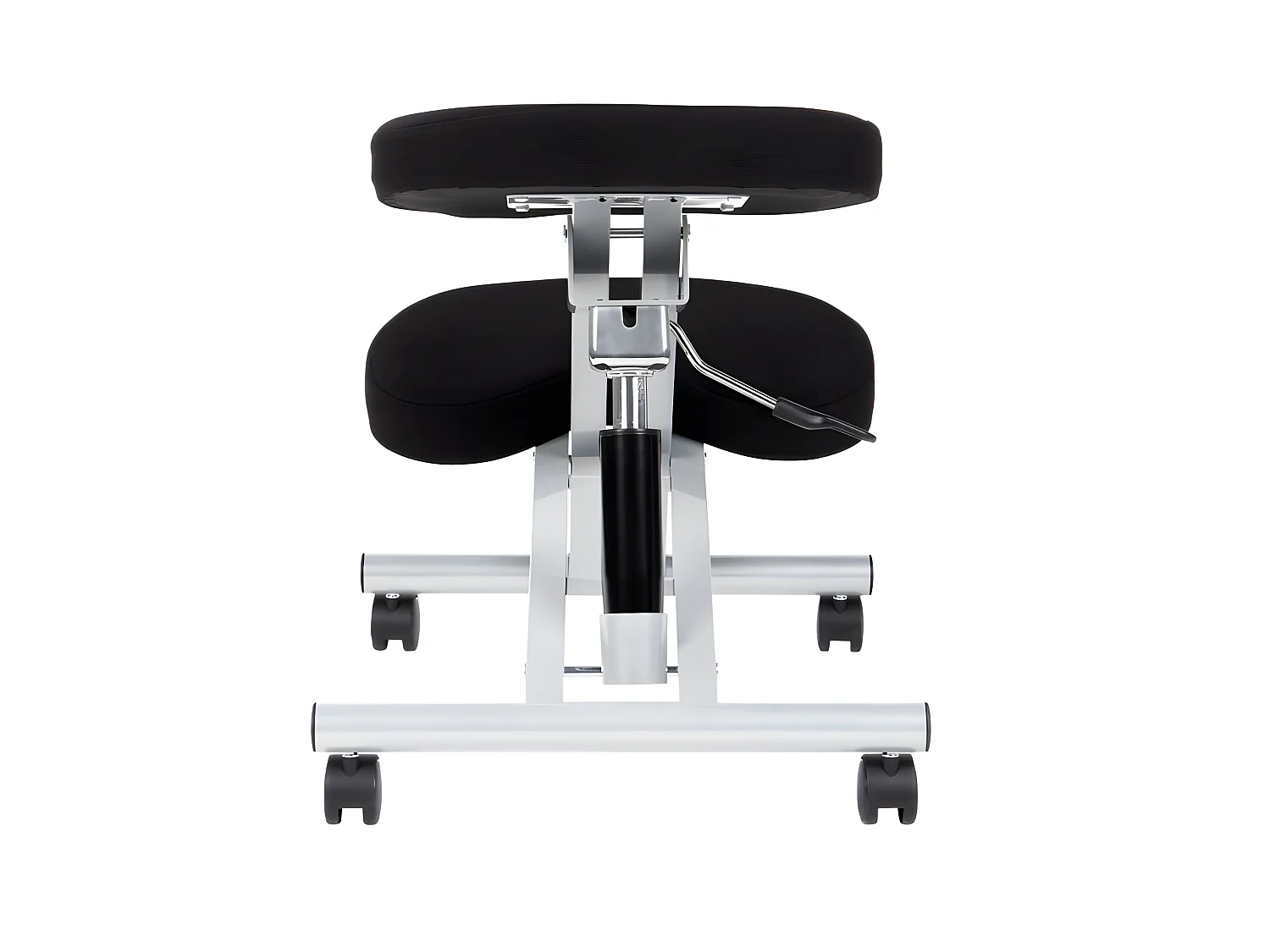 Silla ergonómica Ergochair negro aluminio Negro - Aluminio