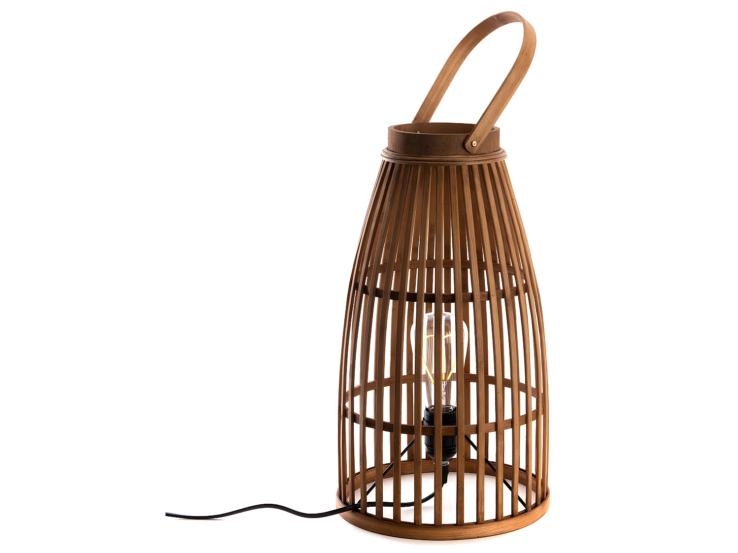 Lampe Dayana en bambou