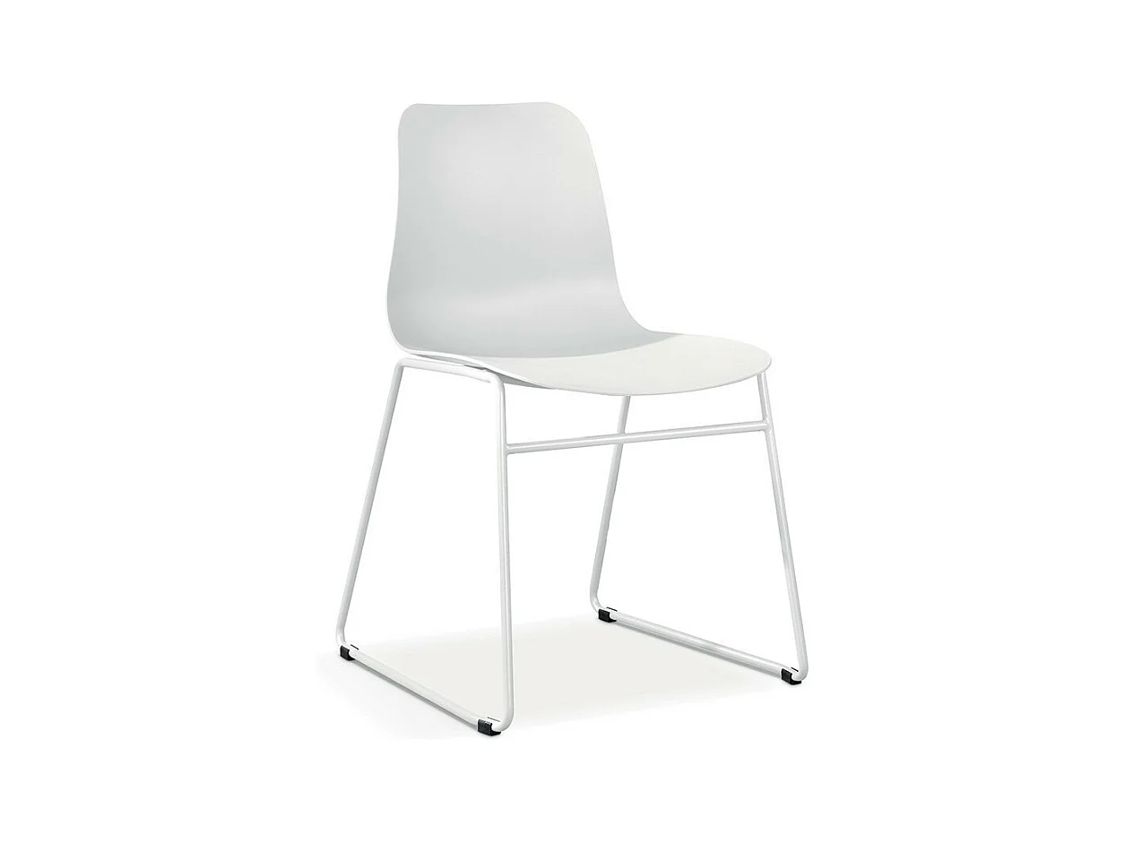 Chaise MARIE – Polypropylène blanc