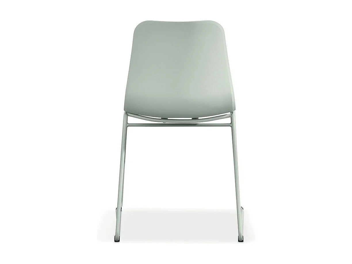 Chaise MARIE – Polypropylène gris vert